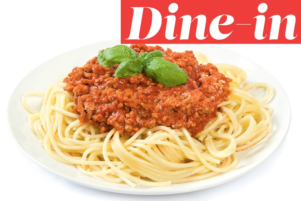 Meat Sauce Spaghetti Dinner (Dine-in)