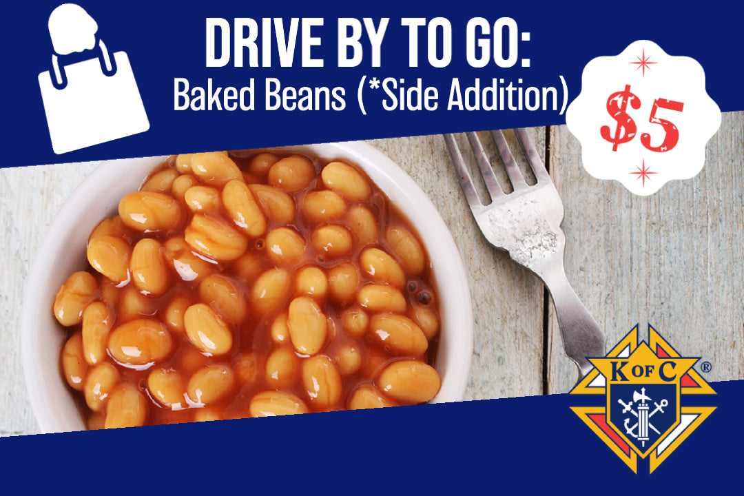 Drive-by to go Baked Beans 8 oz.(*Side addition)